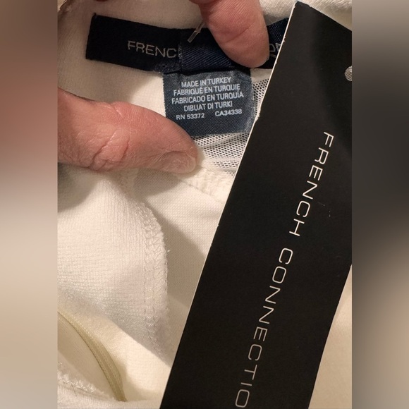 FRENCH CONNECTION Vivien Paneled Jersey Dress - Picture 6 of 7